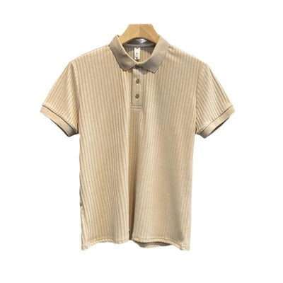 Men's Polo Shirt Short-sleeved Lapel Knitwear